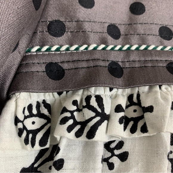 Alix of Bohemia Dot Blouse Long Sleeve 2018 V Neck Sz Small - Picture 5 of 15